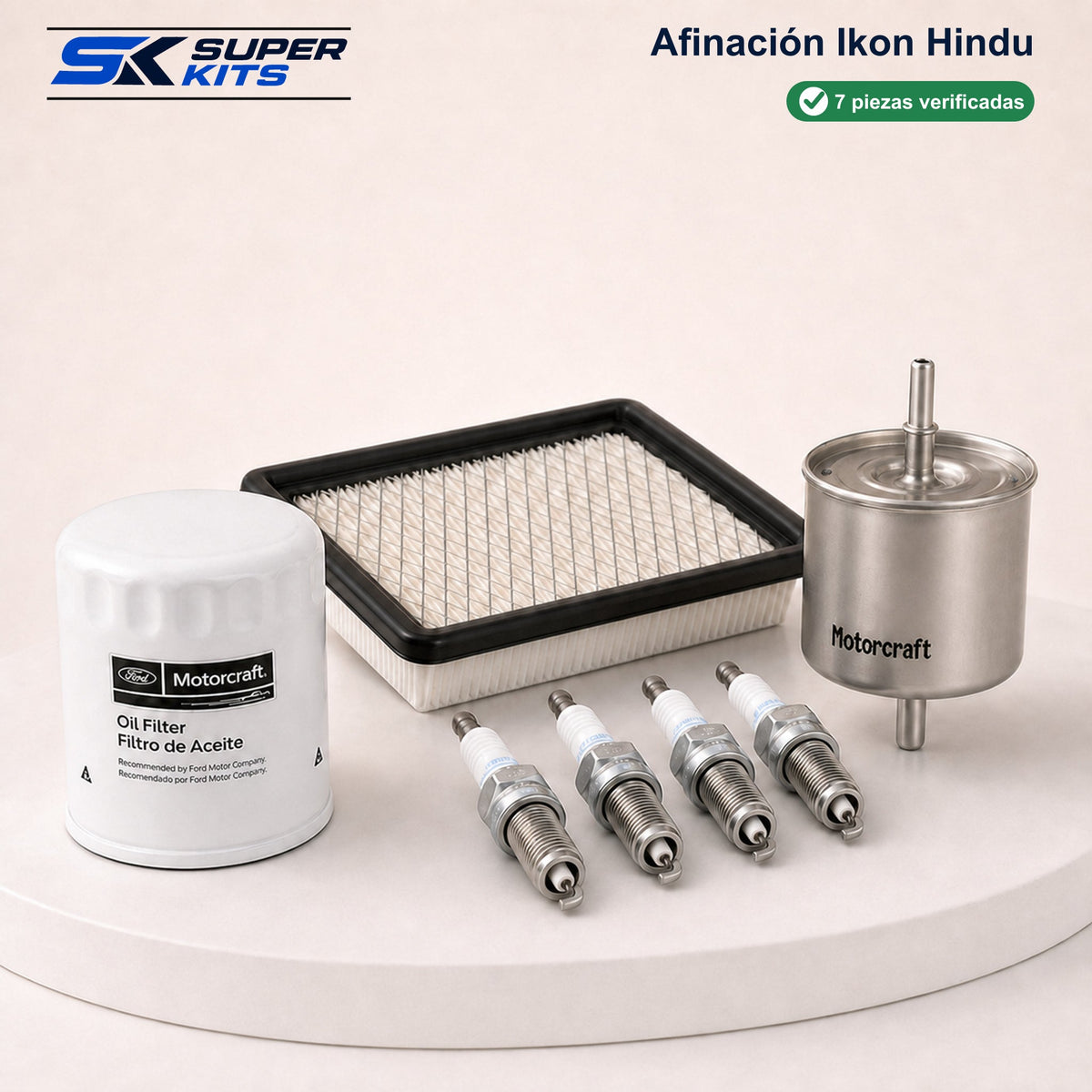 Kit AFINACION IKON HINDU - Ikon 2011-2021 — contenido del kit