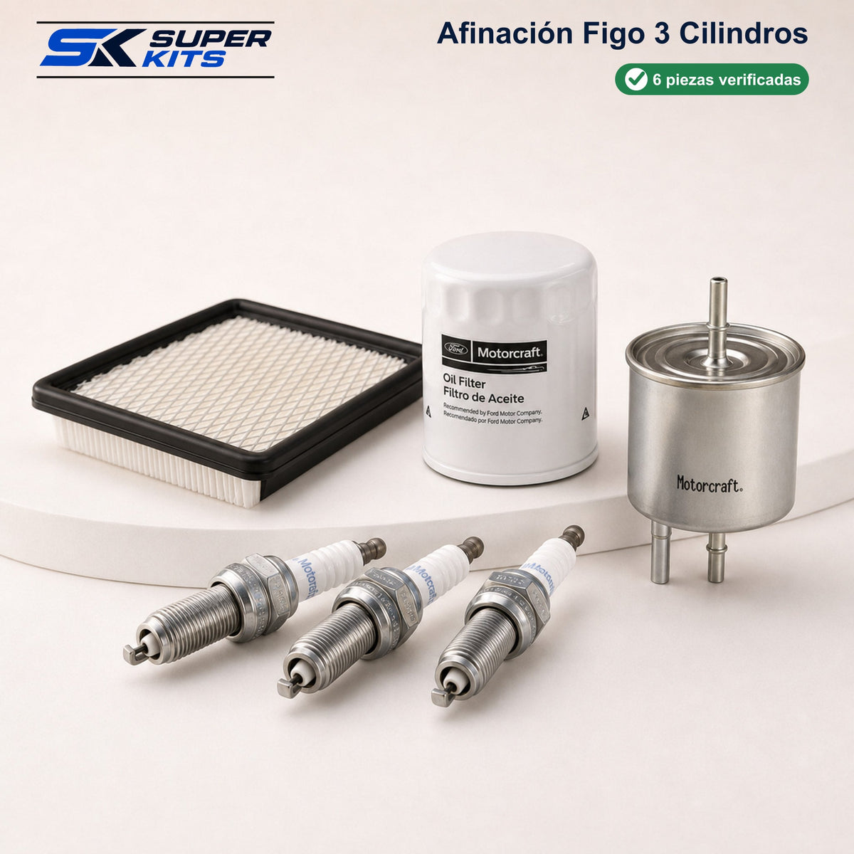 Kit AFINACION FIGO 3 CILINDROS - FIGO 2018-2025 — contenido del kit