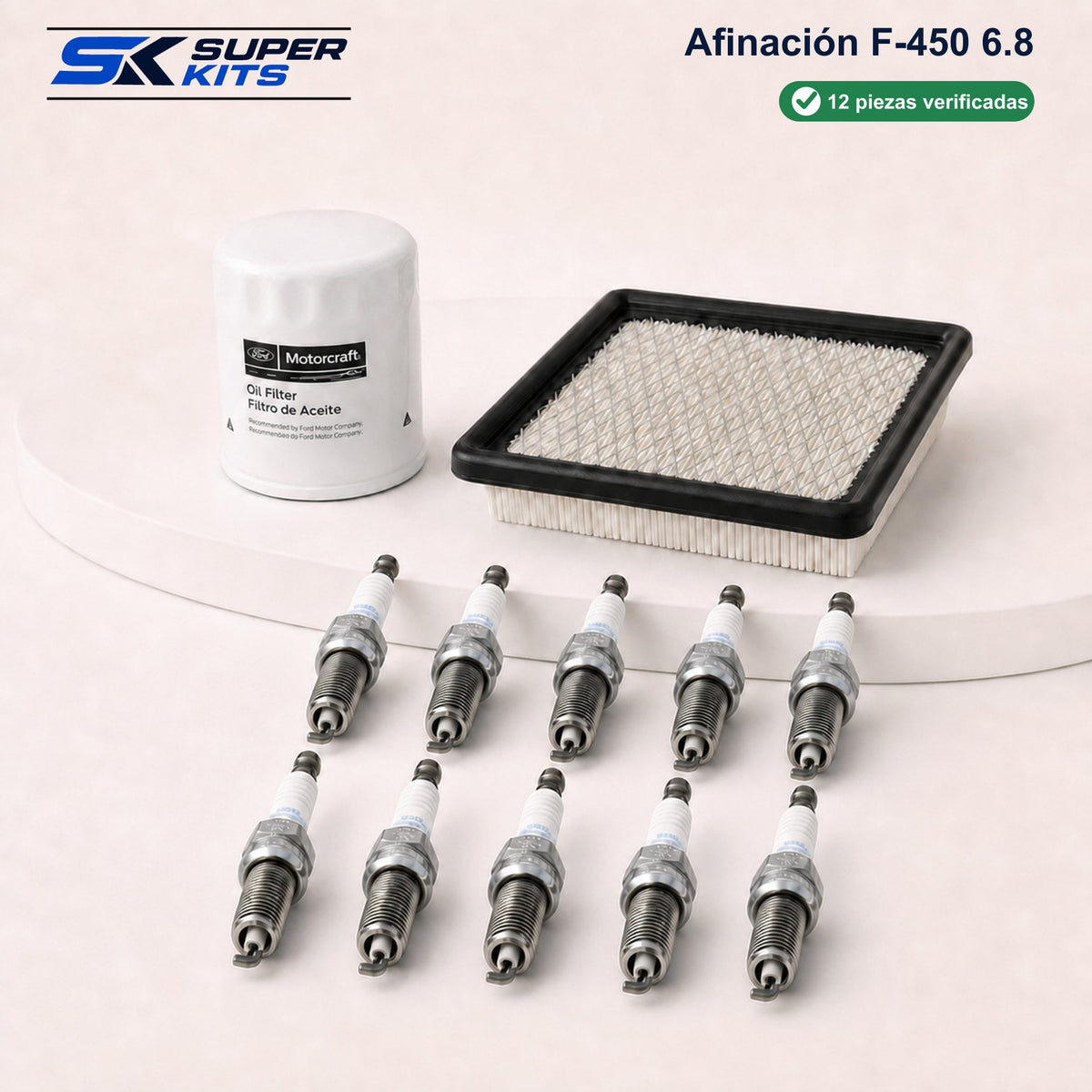 Kit AFINACION F450 6.8 - F450 2011-2016 — contenido del kit