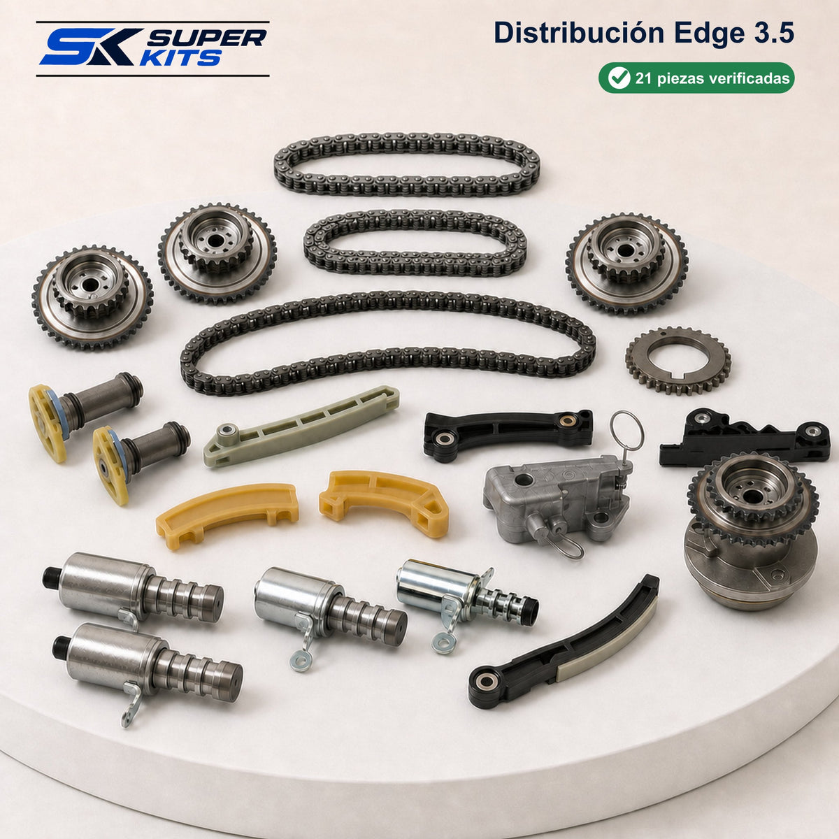 Kit DISTRIBUCION EDGE 3.5 - Edge 2010-2014 — contenido del kit