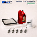 Kit AFINACION F150 3.5-CON 5W30 — contenido del kit con aceite Motorcraft para México