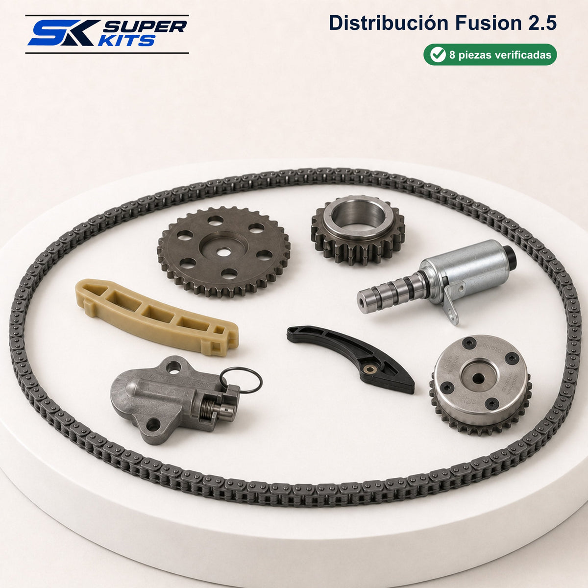 Kit DISTRIBUCION FUSION 2.5  - FUSION 2006-2012 — contenido del kit