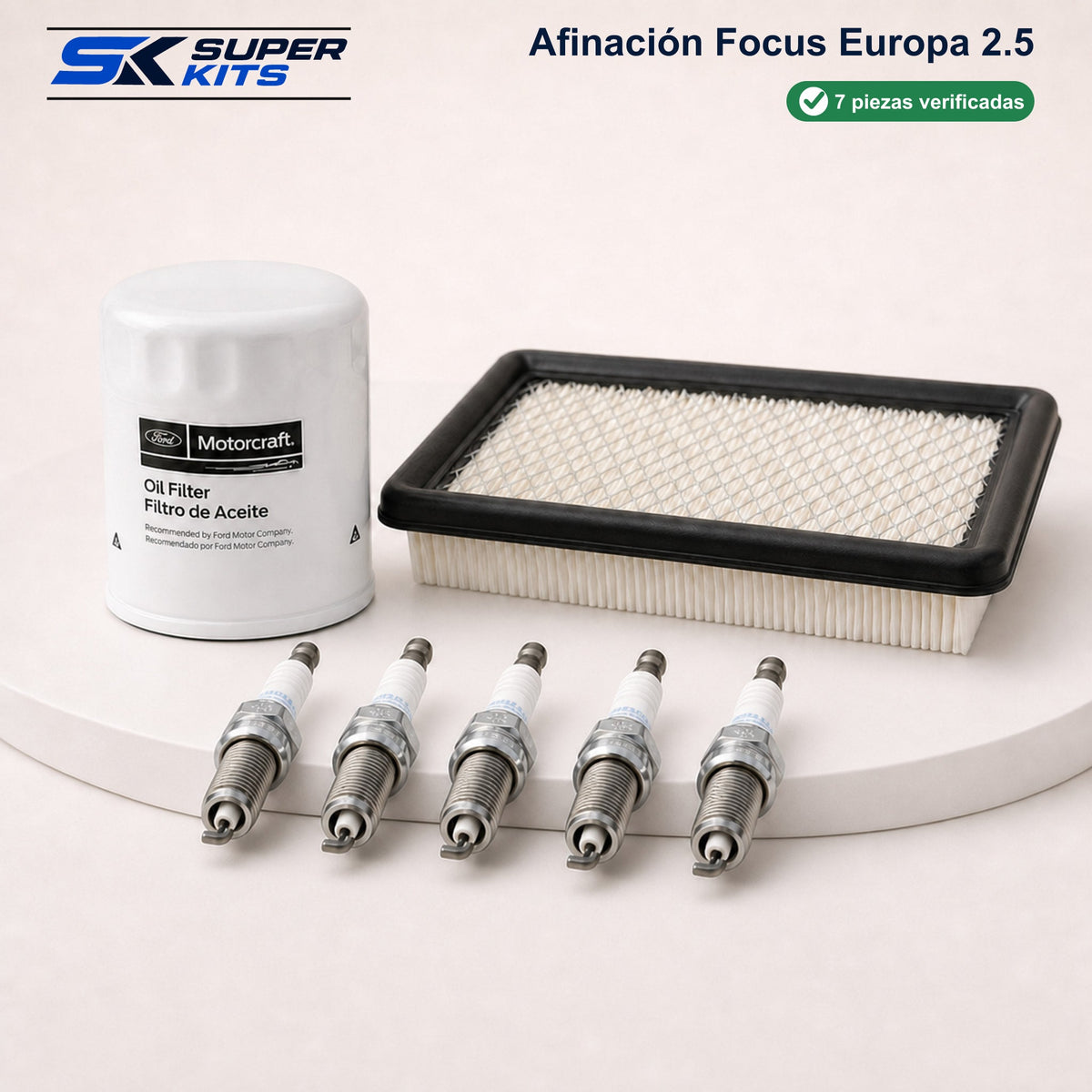 Kit AFINACION FOCUS EUROPA 2.5 - FOCUS 2009-2011 — contenido del kit