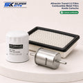 Kit AFINACION TRANSIT 2.2 FILTRO COMBUSTIBLE METAL/ FILTRO ACEITE CARTUCHO - TRANSIT 2006-2014 — contenido del kit