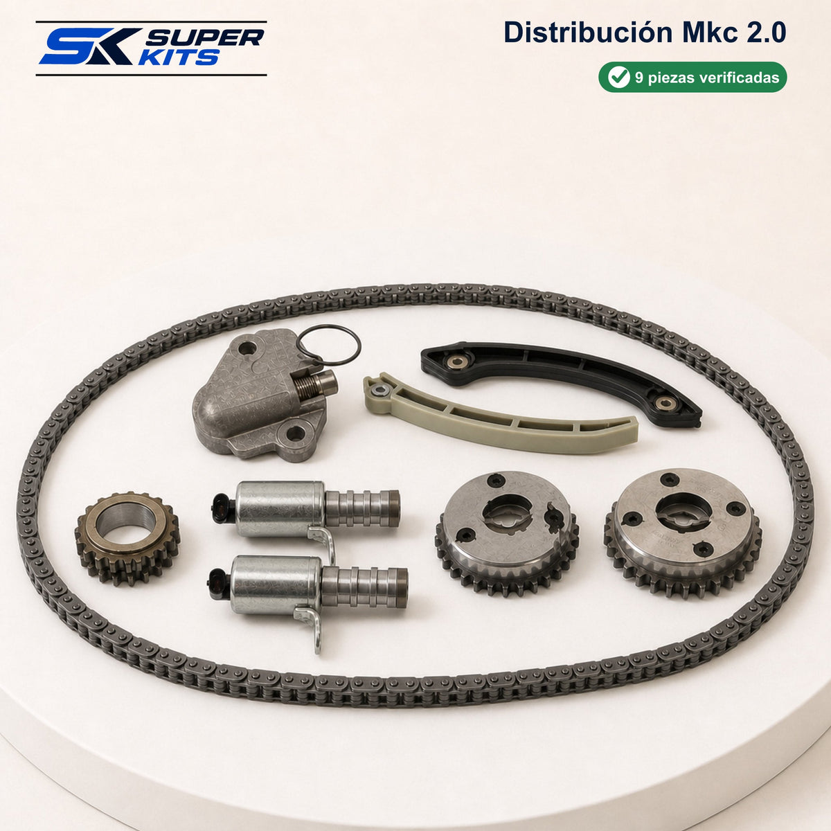 Kit DISTRIBUCION MKC 2.0 - Lincoln MKC 2016-2019 — contenido del kit