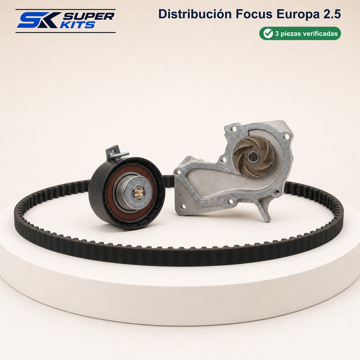 Kit DISTRIBUCION FOCUS EUROPA 2.5 - FOCUS 2009-2011 — contenido del kit